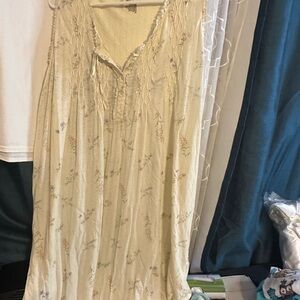 Secret Treasures Cream and Orange Sleepwear